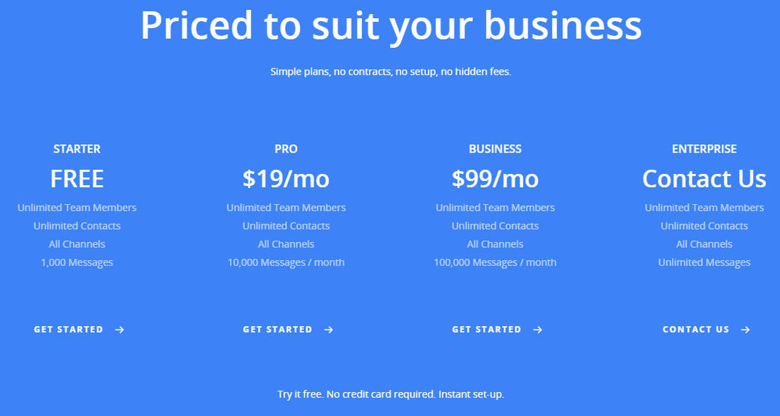 Rocketbots pricing 1