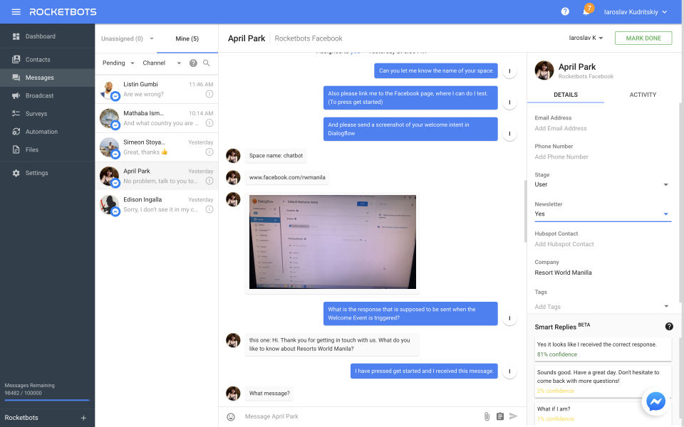 Rocketbots screenshot 1