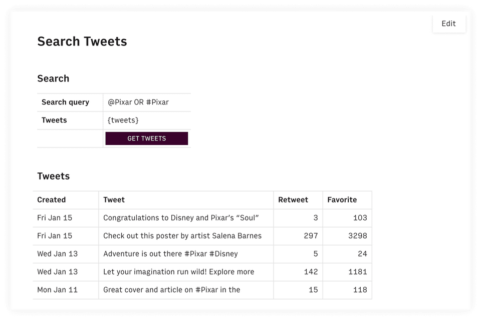 Rows screenshot 3