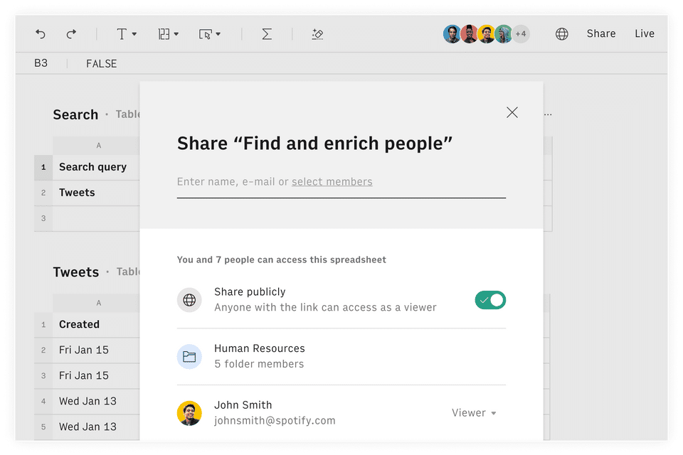 Rows screenshot 2