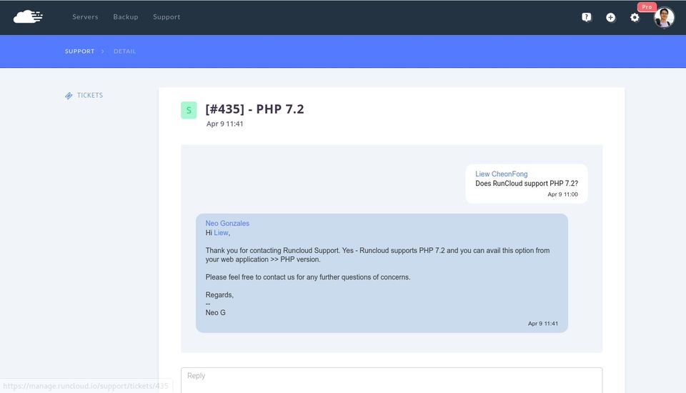 RunCloud screenshot 3