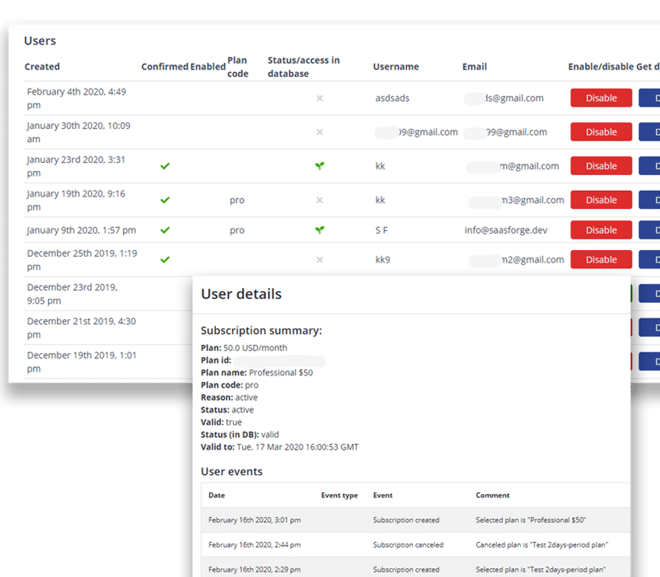 SaaS Forge screenshot