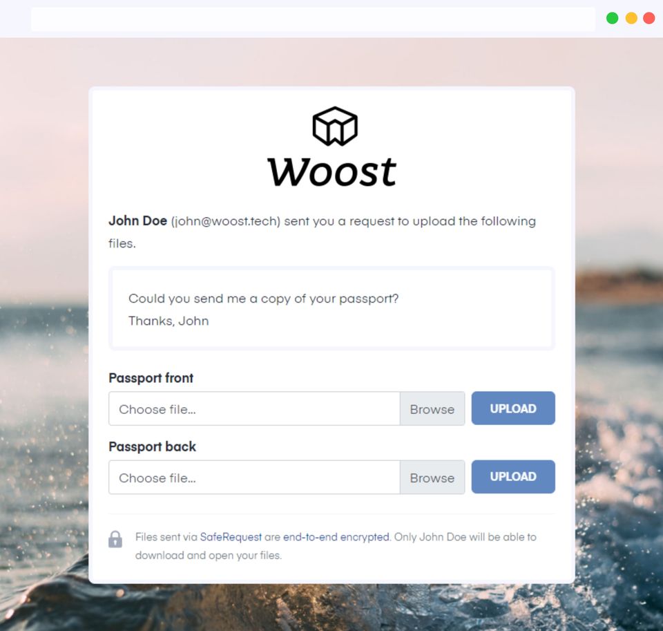 SafeRequest screenshot 1