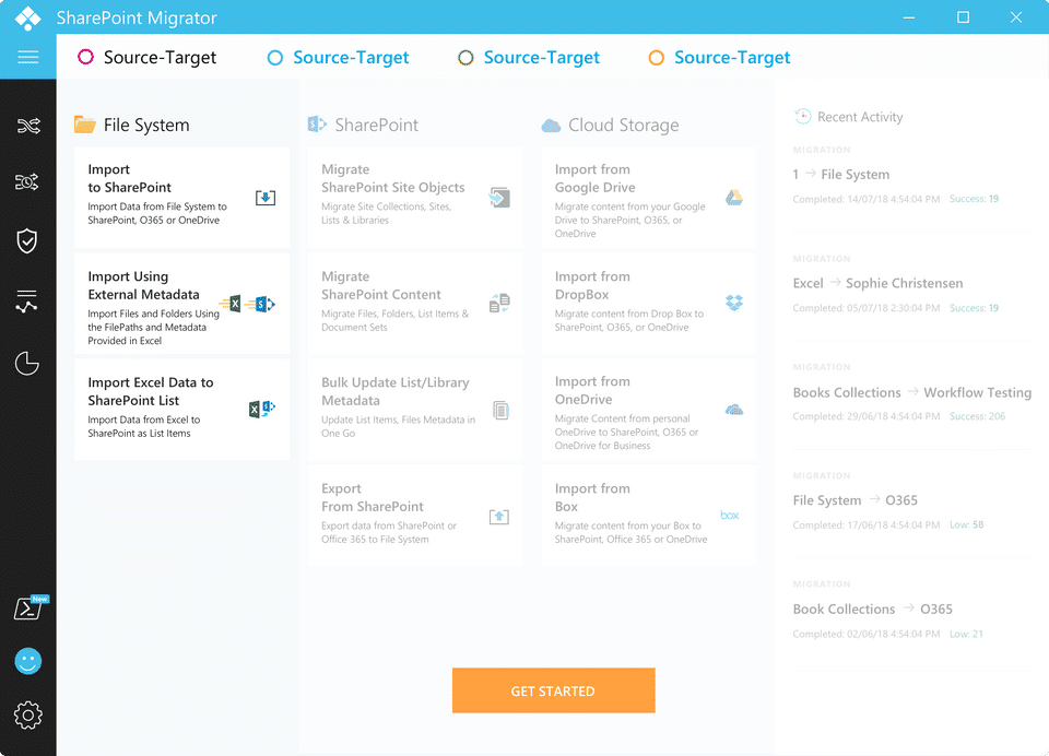 Saketa SharePoint Migrator screenshot 2