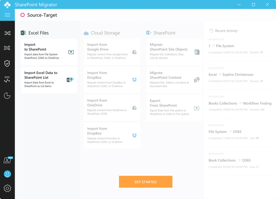 Saketa SharePoint Migrator screenshot 1