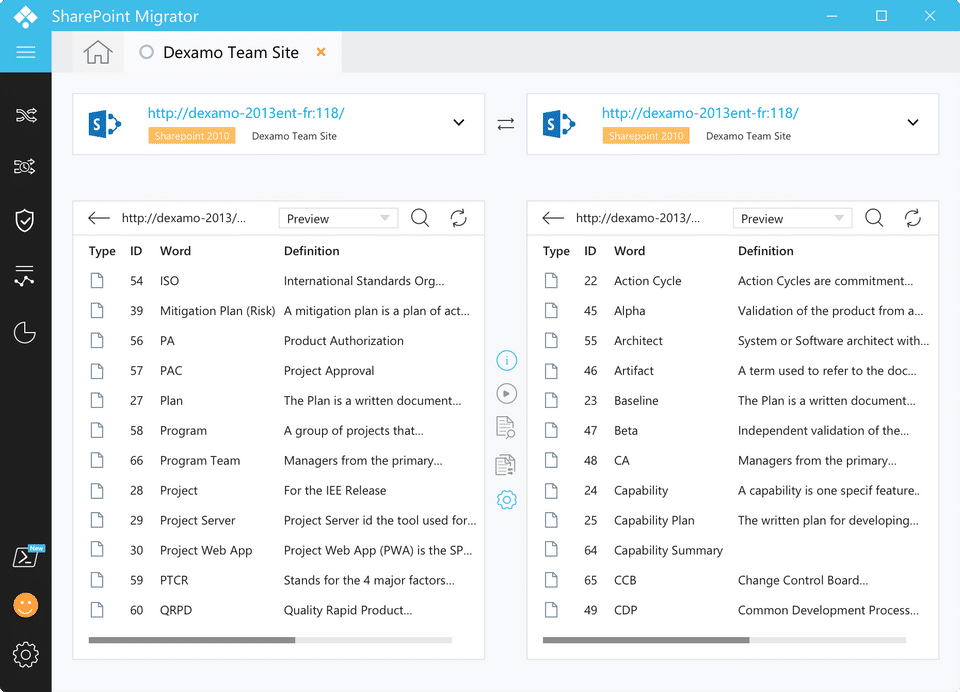 Saketa SharePoint Migrator screenshot 4