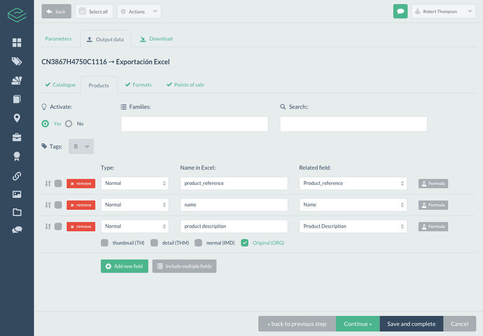 Sales Layer PIM screenshot 1