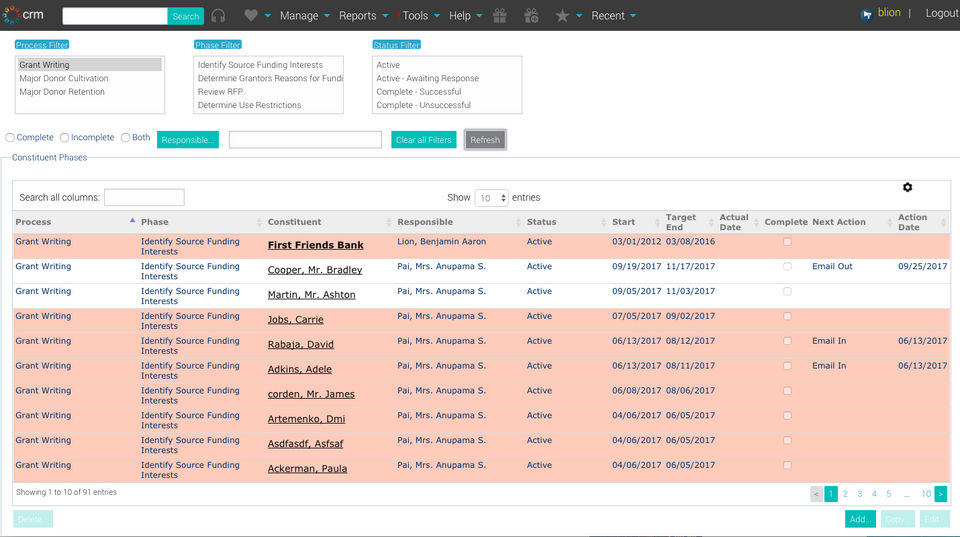 Salsa CRM screenshot 3