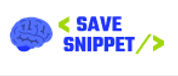 SaveSnippet logo