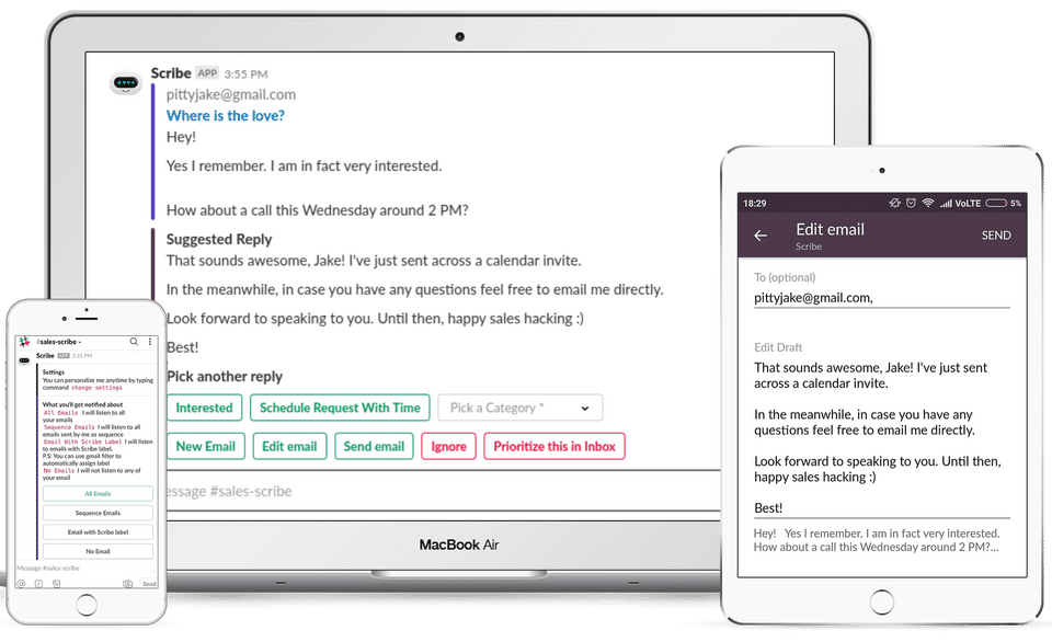 Scribe screenshot 2
