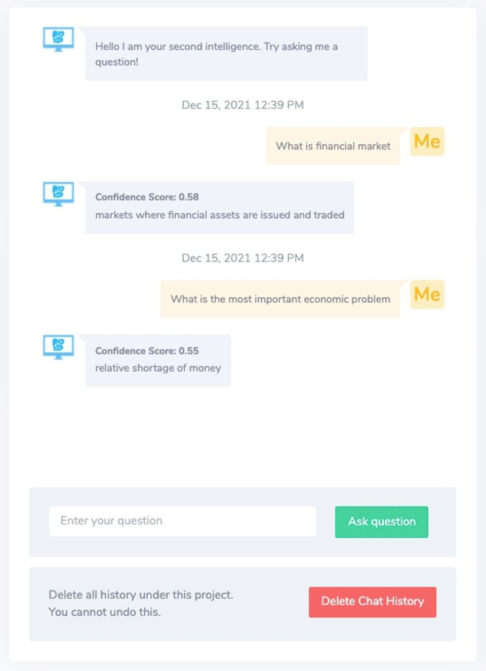 Second Intelligence screenshot 1
