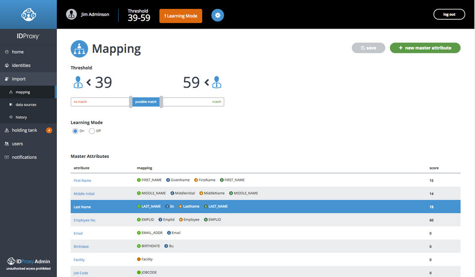 SecZetta Customer Identity screenshot 1