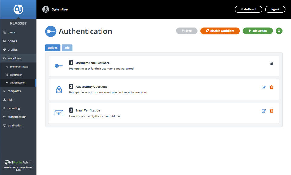 SecZetta Customer Identity screenshot 2