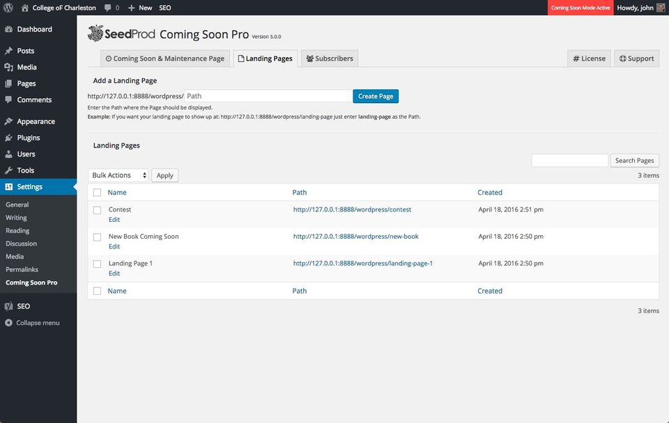 SeedProd screenshot 2