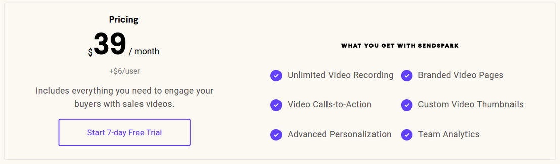 Sendspark screenshot 1