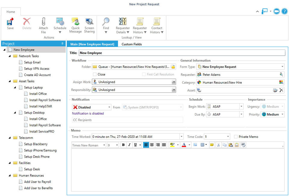 ServicePRO screenshot