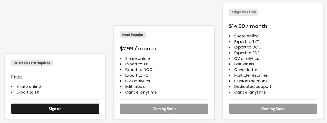 ShareCV screenshot 1