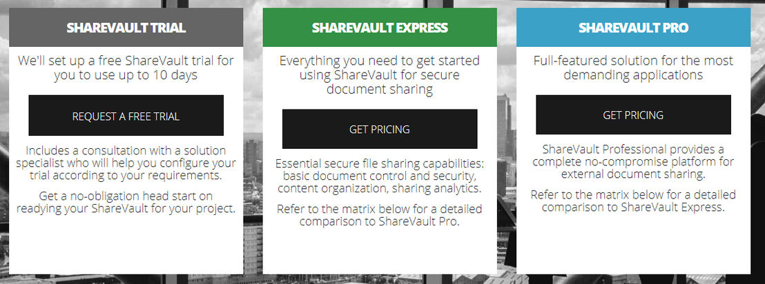 ShareVault screenshot 1