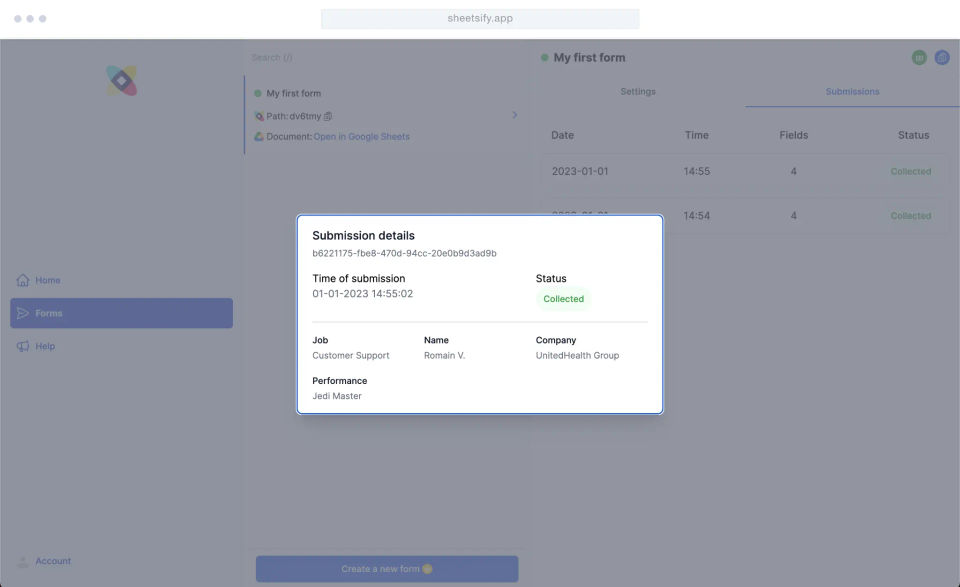 Sheetsify screenshot 3