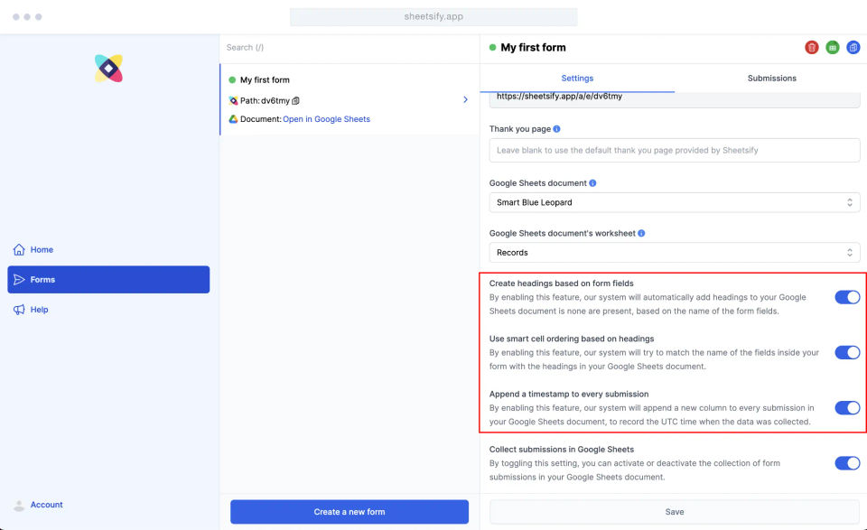 Sheetsify screenshot 2