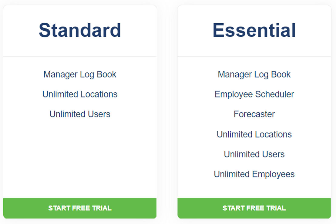 ShiftNote pricing 1