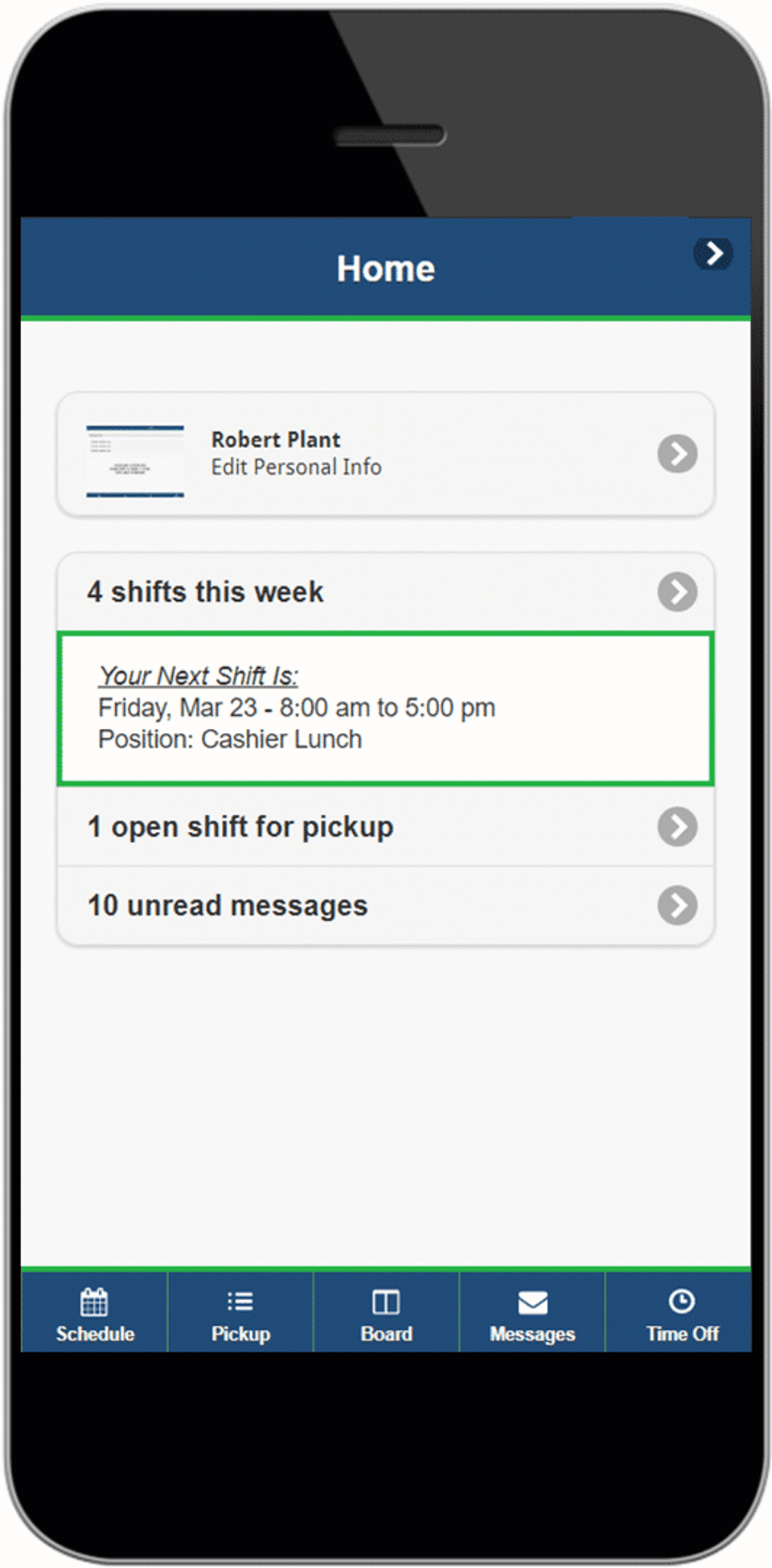 ShiftNote screenshot 1