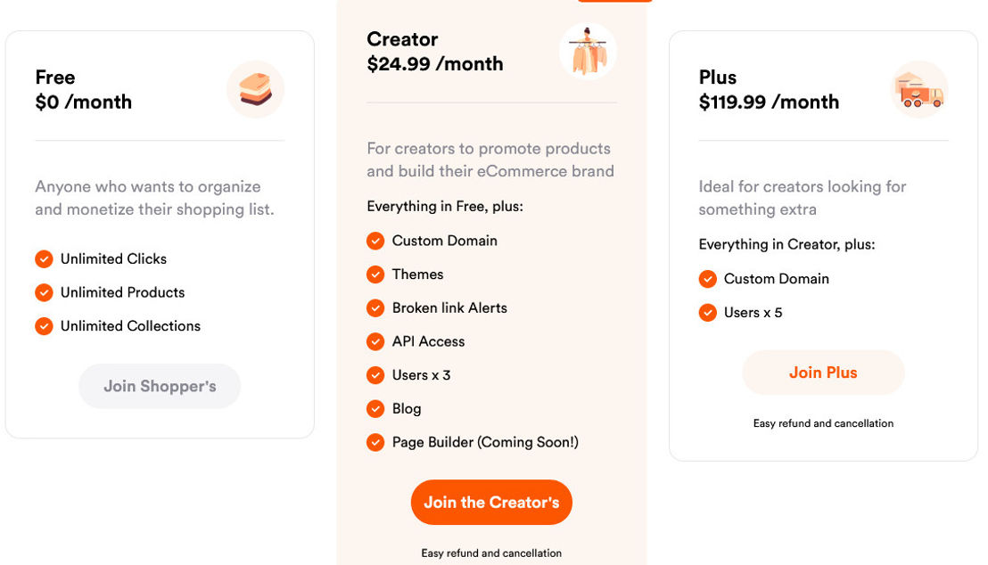Shopper.com pricing 1