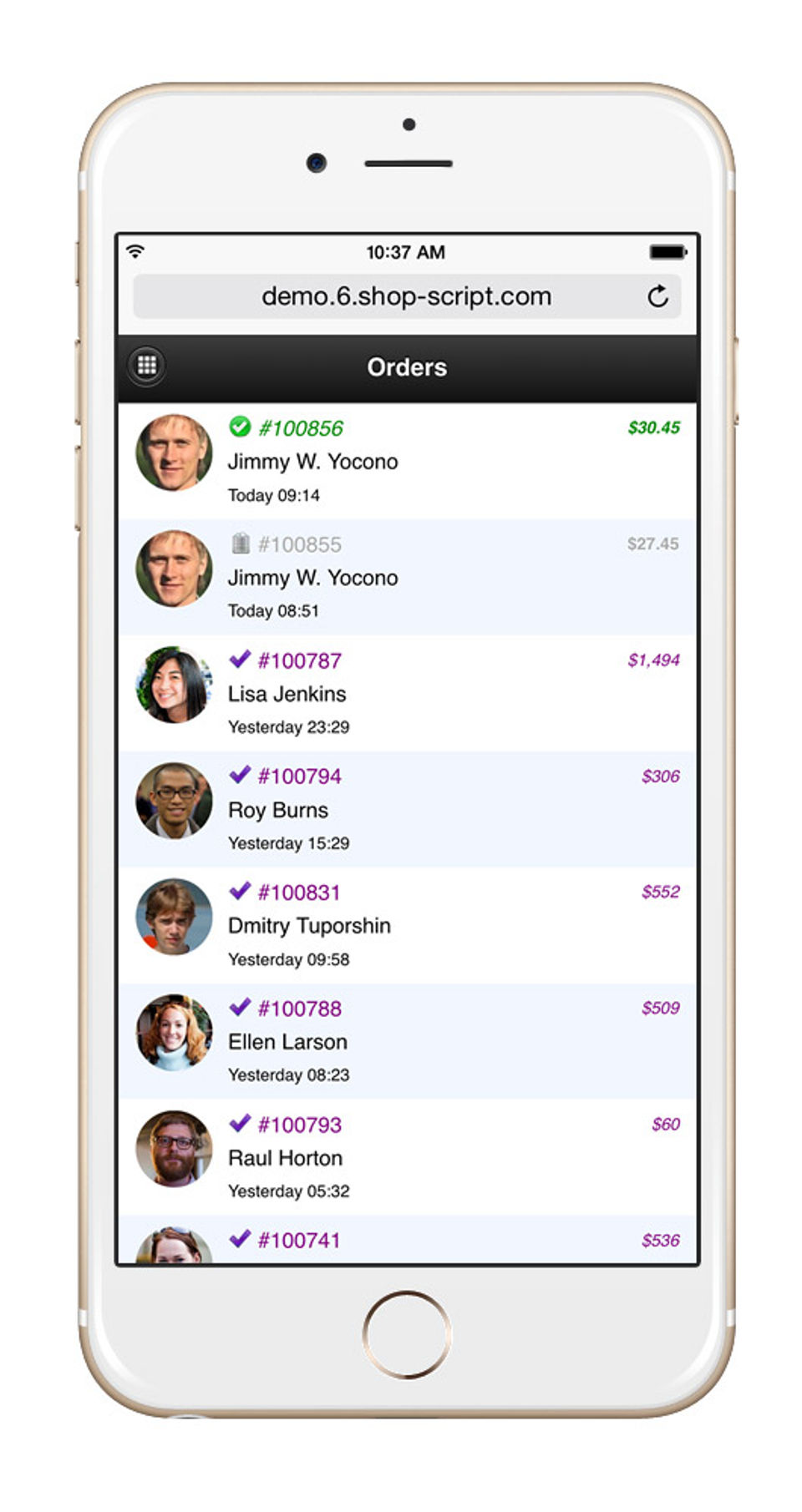 Shop-Script screenshot 1
