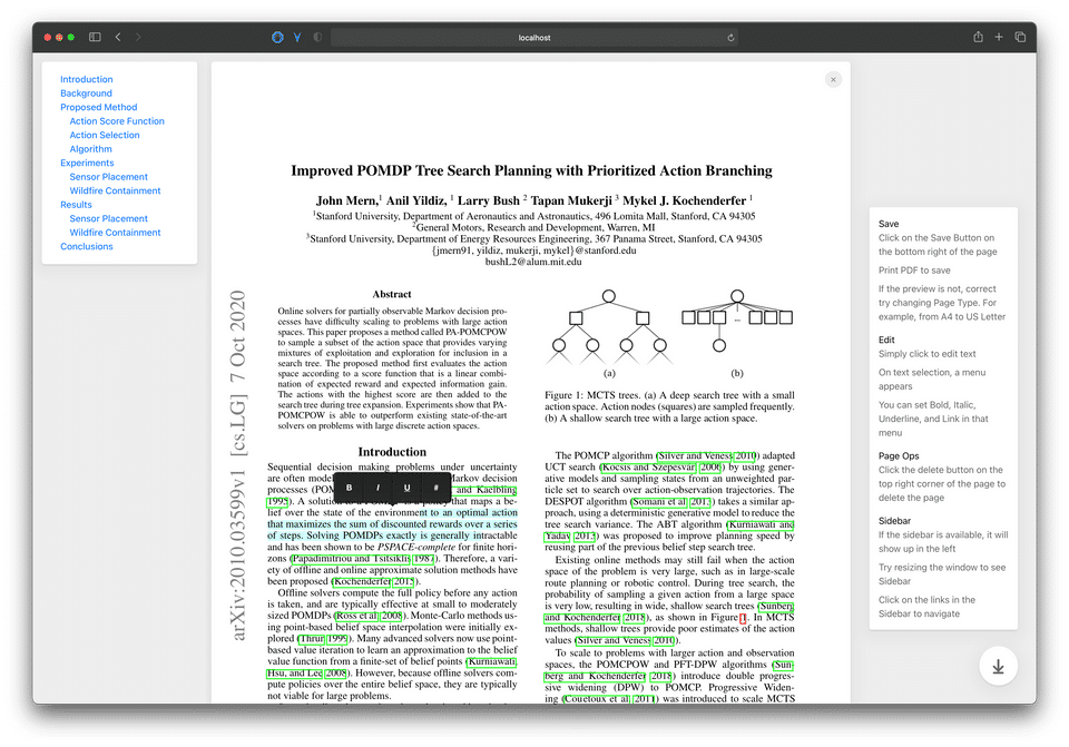 SimPDF screenshot 2