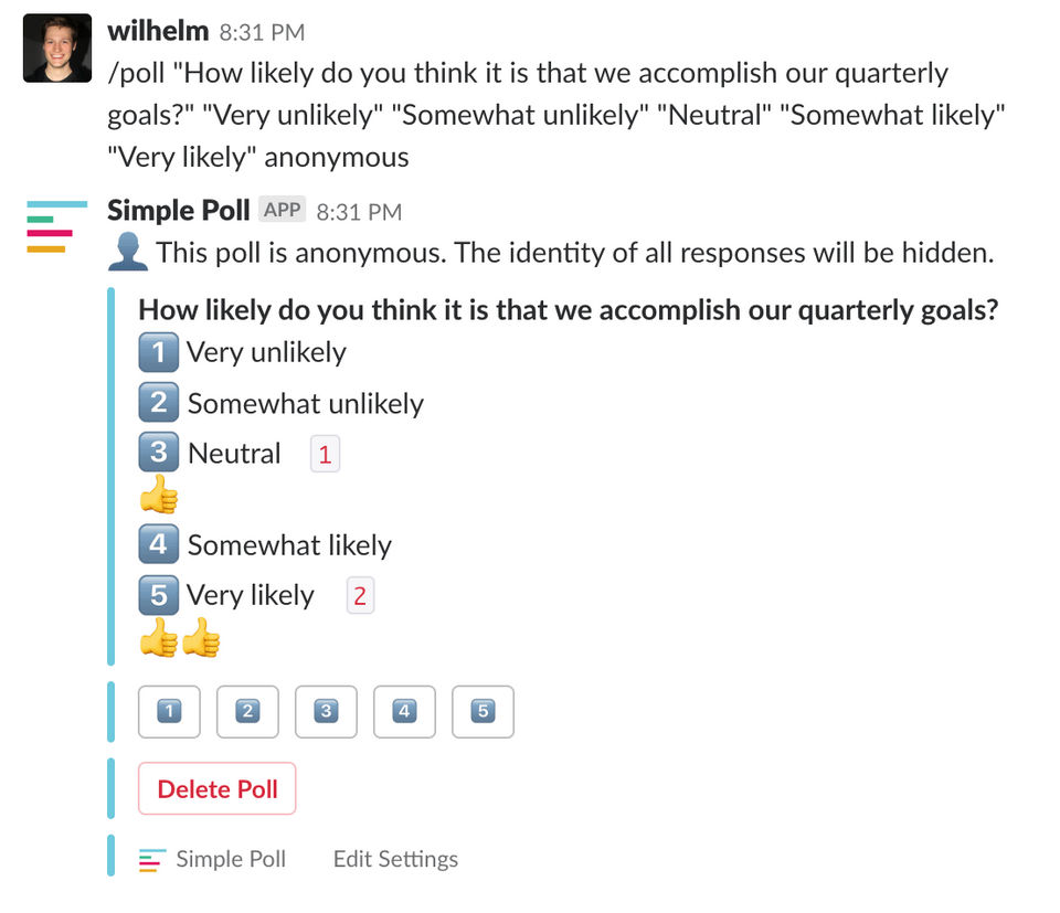 Simple Poll screenshot 2