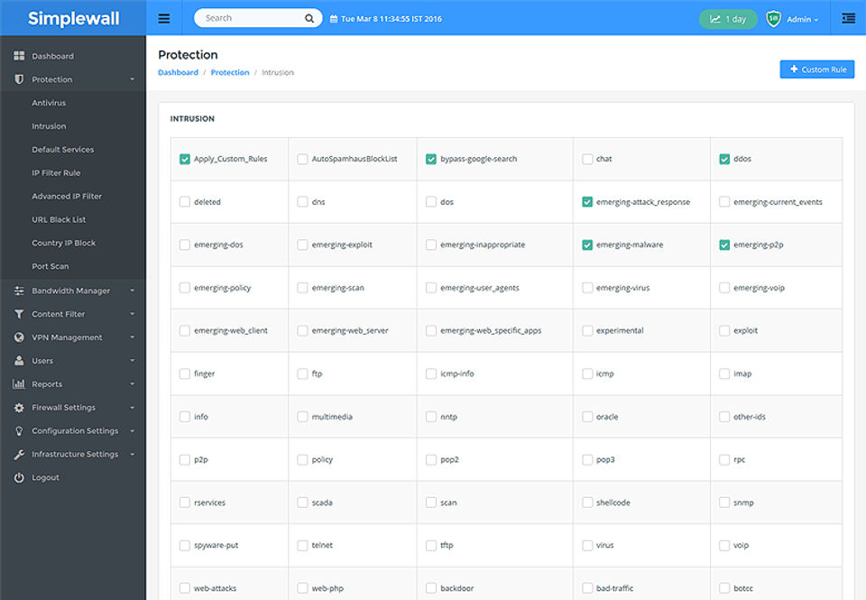 Simplewall screenshot 2