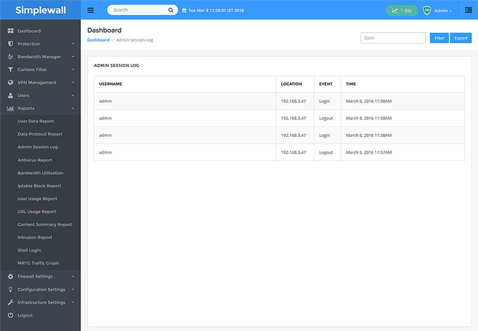 Simplewall screenshot 4