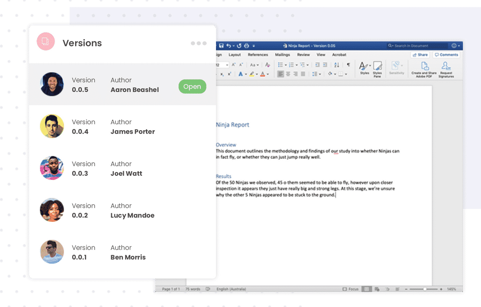 Simul Documents screenshot 2
