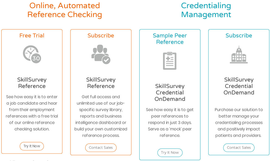 SkillSurvey Reference pricing 1