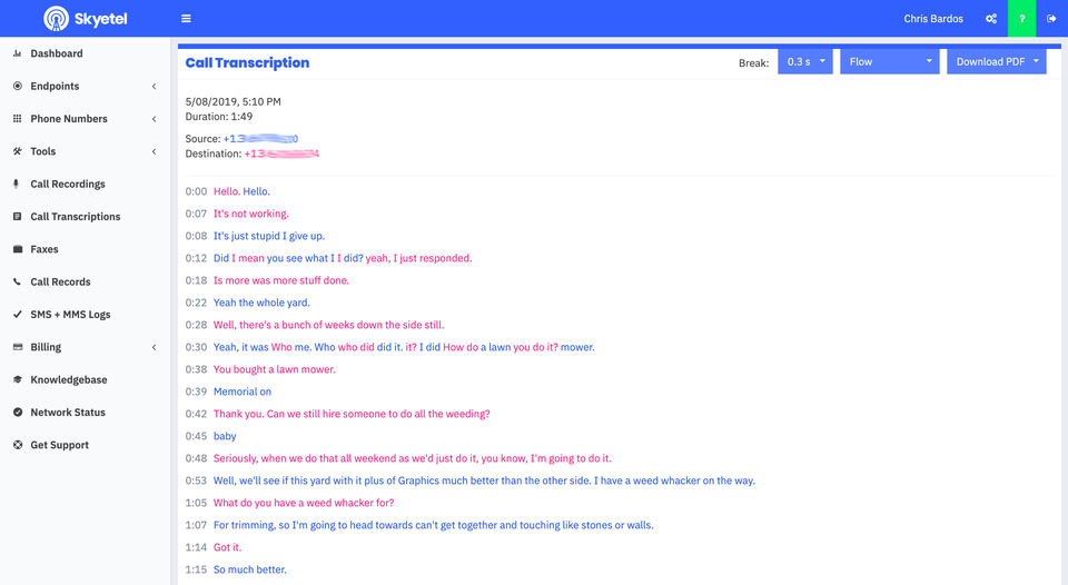 Skyetel screenshot 1