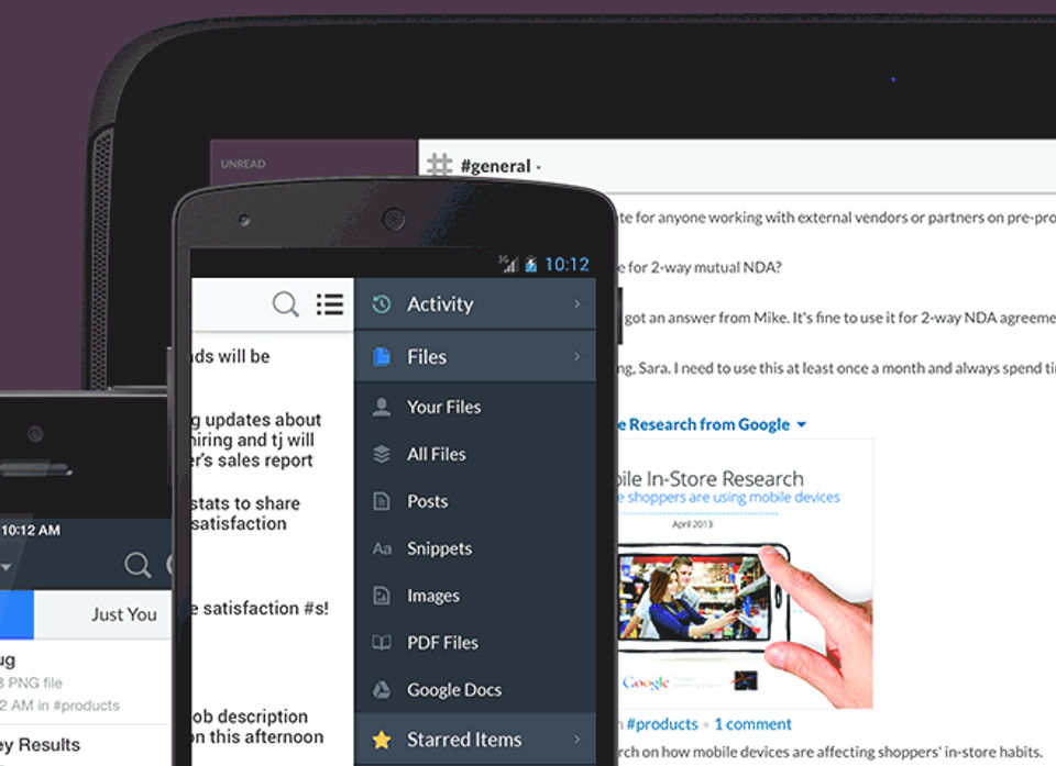 Slack screenshot