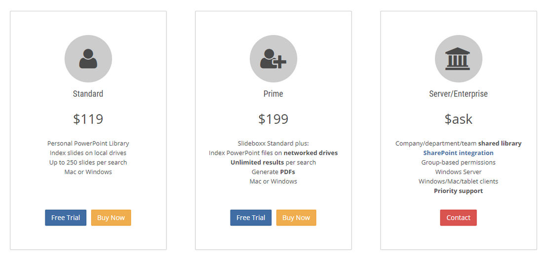 Slideboxx pricing 1