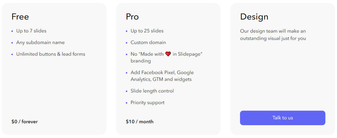 Slidepage screenshot 1
