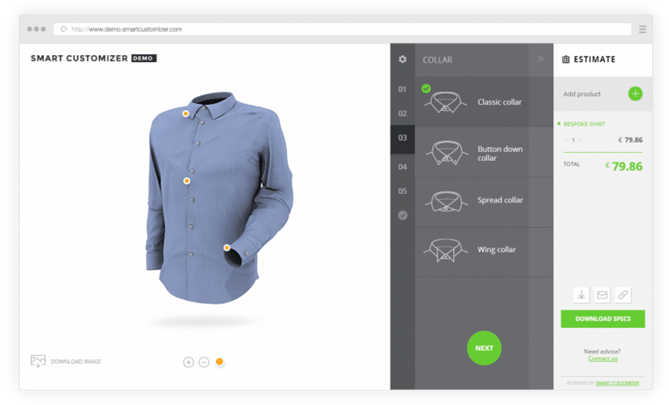 Smart Customizer screenshot