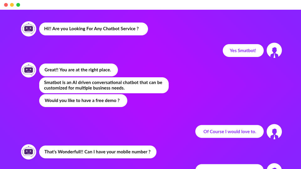 SmatBot screenshot 2