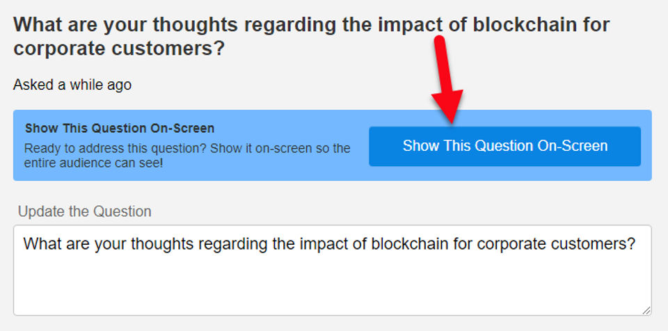 Social Q&A screenshot 1