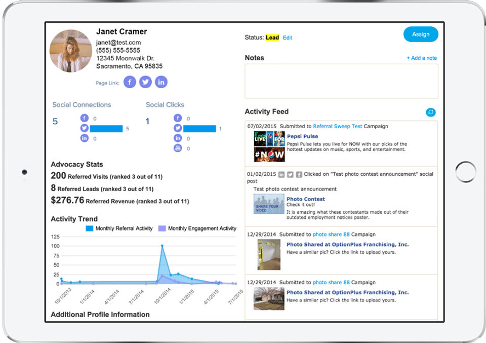 Sociamonials screenshot 2