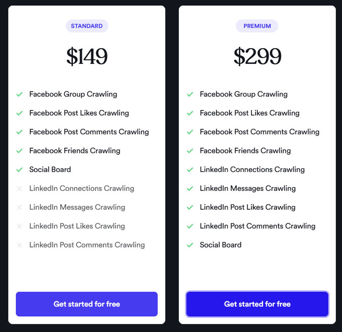 Socrum.io pricing 1