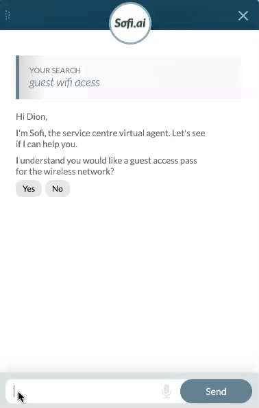 Sofi.ai screenshot
