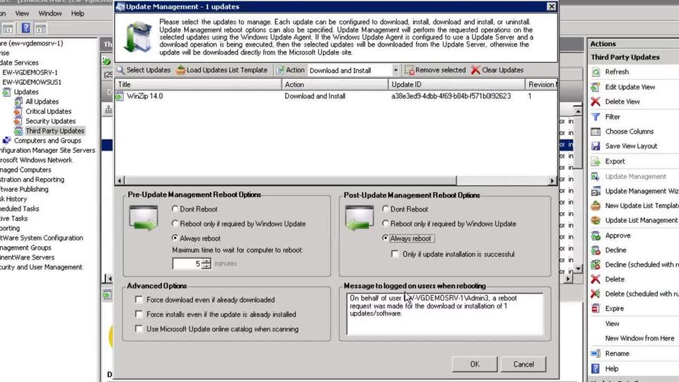 SolarWinds Patch Manager screenshot 1