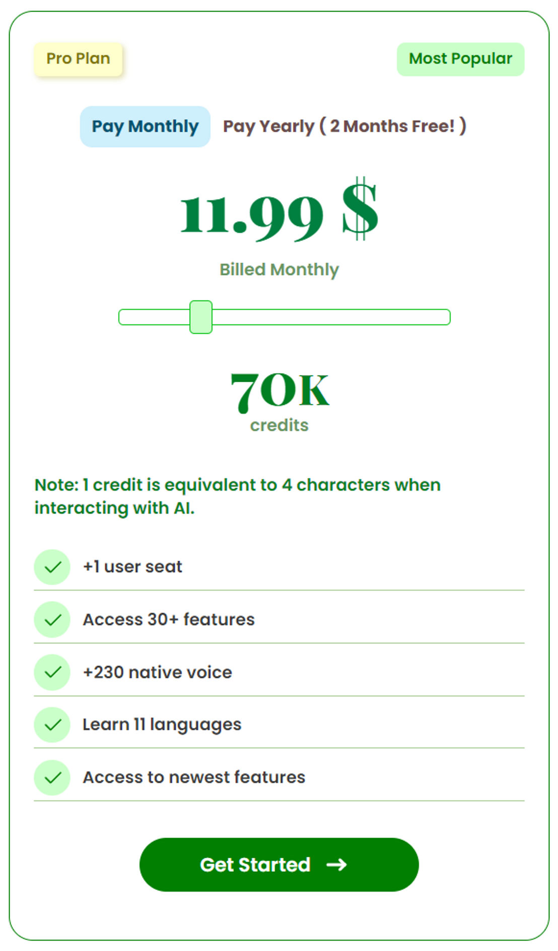 Soofy pricing 2