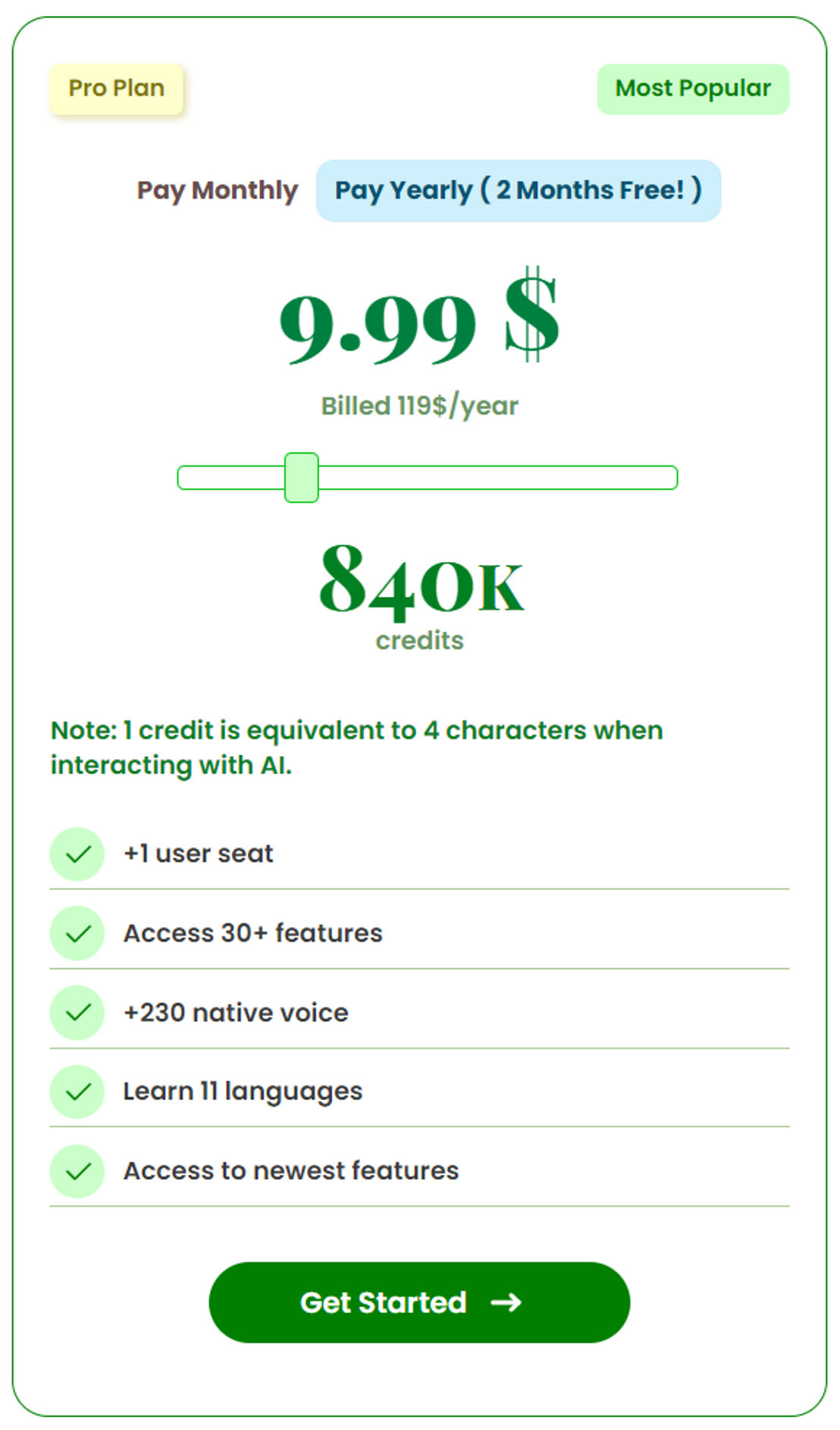 Soofy pricing 1