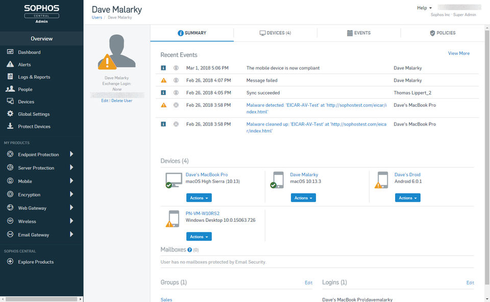 Sophos Mobile screenshot 3