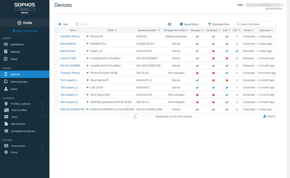 Sophos Mobile screenshot 4