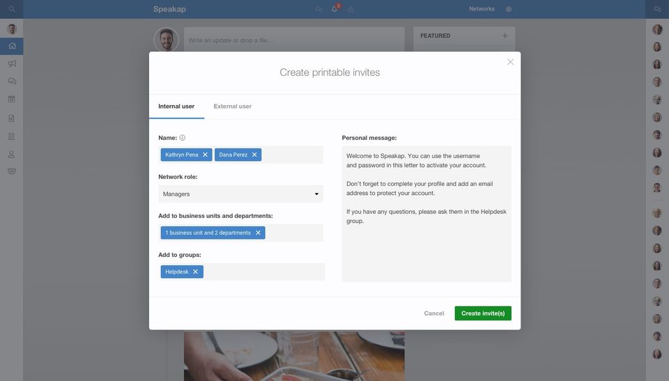 Speakap screenshot 2
